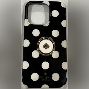Kate Spade New York Ring And Dot Resin iPhone 14 Pro Case